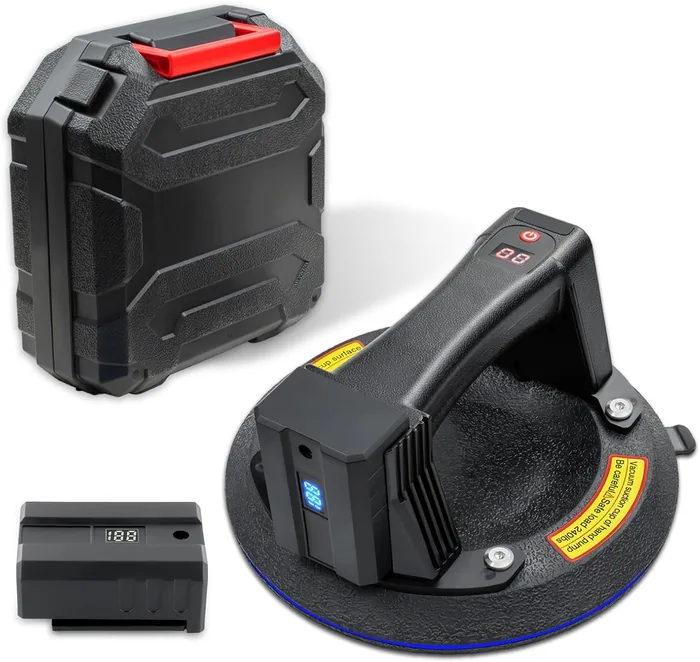 JUYLTOOL Battery Suction Lifter Gripster, Digital Display