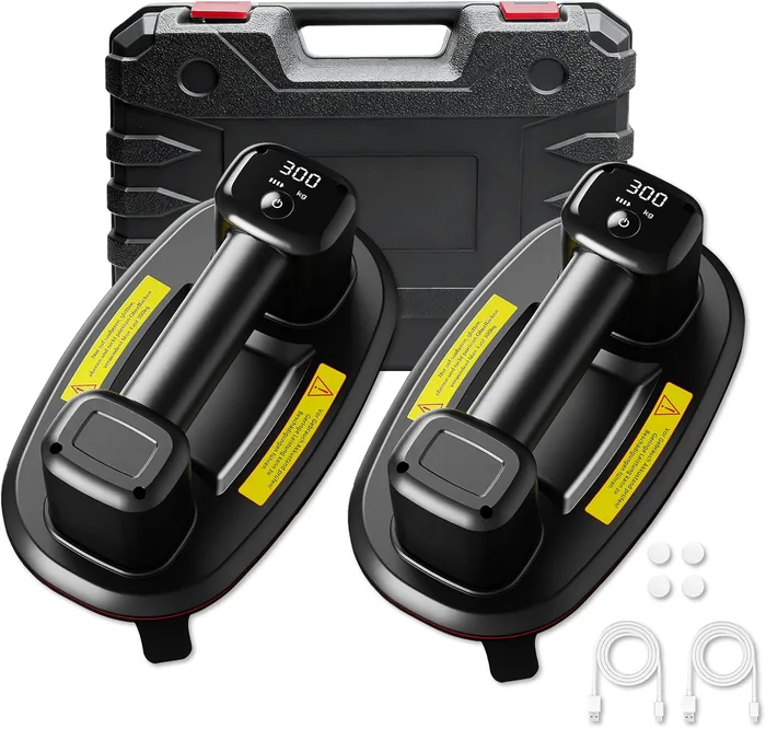 JUYLTOOL Electric Battery Suction Lifter, 26 cm
