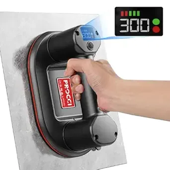Procci Battery Suction Cup, 10 in Diameter, 300 kg, Dual Motor
