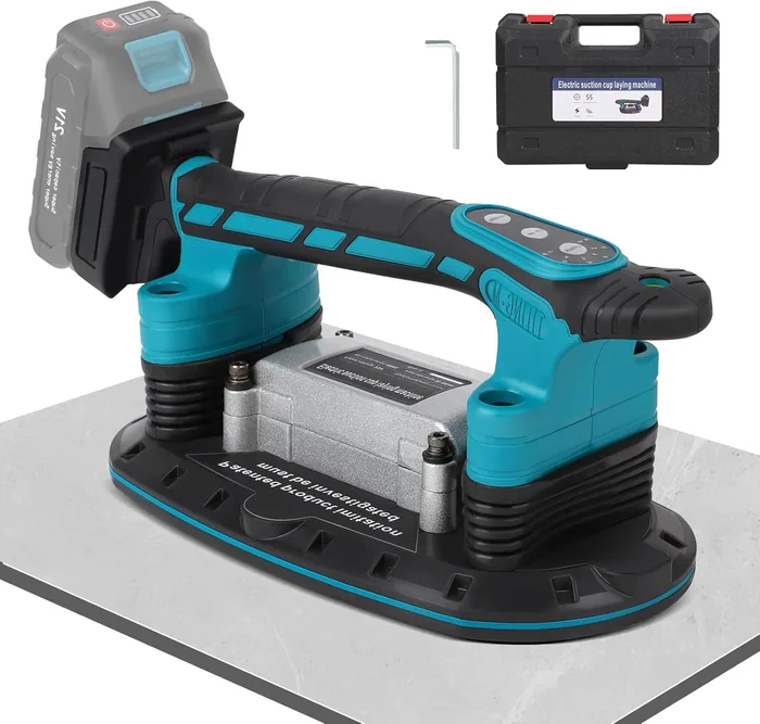 2-in-1 Akku-Fliesenvibrator und Saugnapf-Gripsters für Makita -Akkus (18 V)