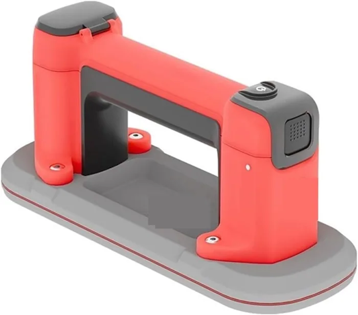 Ventouses, Vene Électrique À Vide Avec 2400 mAh wiederaufladbare Batterie für Le Levage Panneaux Étroits, Carreaux Verre Et Carrelage ; Robuster Guss