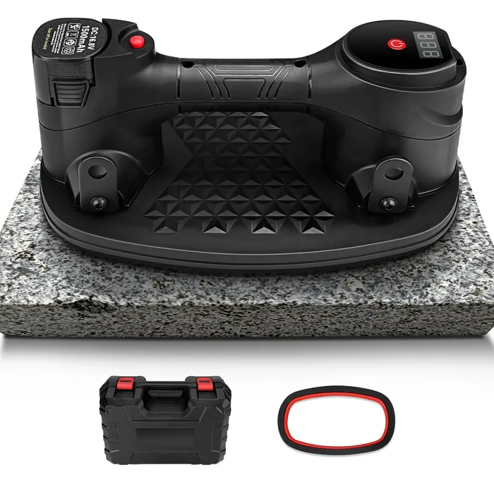 XIIW Fliesensauger Akku Elektrisch | 240kg Vakuum-Saugheber Gripster für Profis