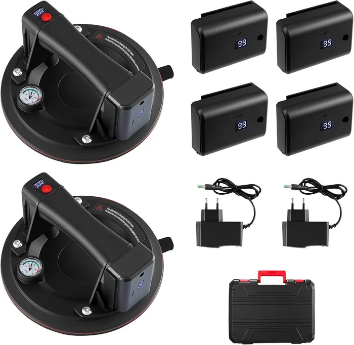 Yabingbos Set of 2 Vacuum Lifters, 300 kg